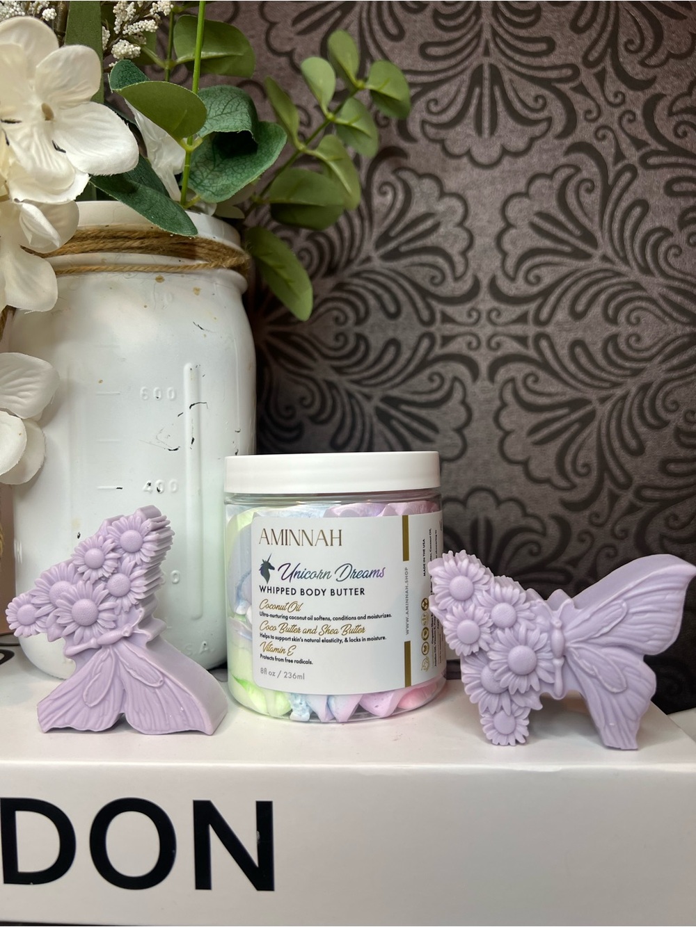 Whipped Body Butter - Pink Cotton Candy Scent & Goats Milk Soaps- Citrus Scent